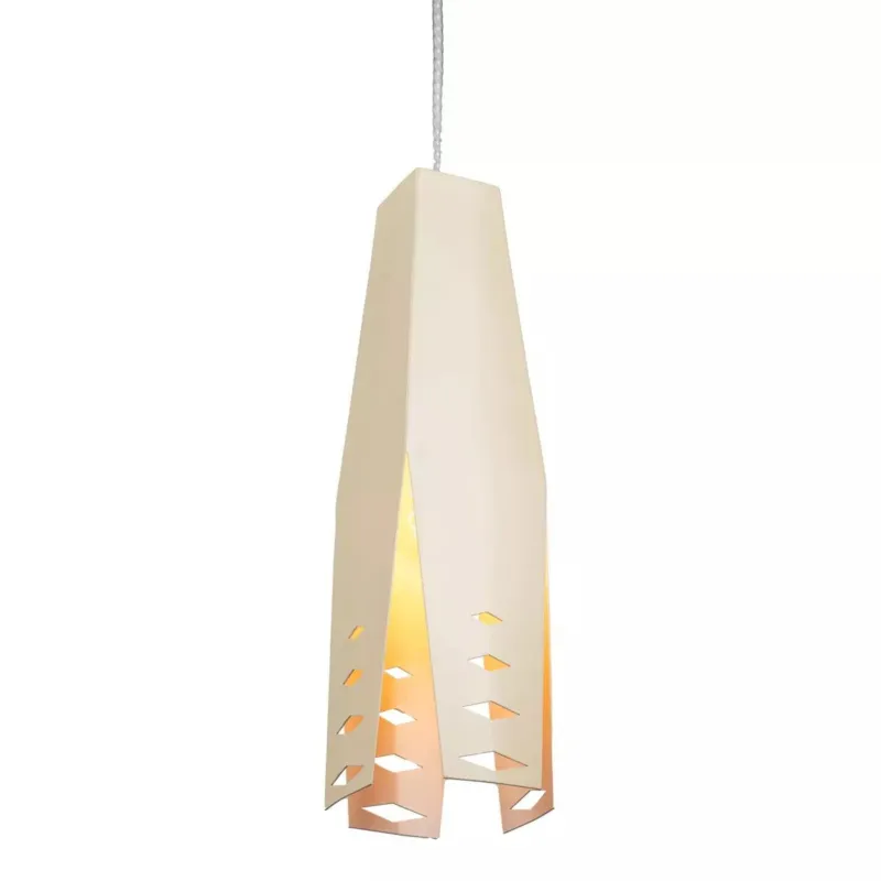 Lampa wisząca Origami Design No.2 40W biało-beżowa Altavola Design Cena promocyjna