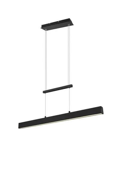Wysoka jakość Lampa wisząca Paros czarny LED zintegrowany R32043132 - RL
