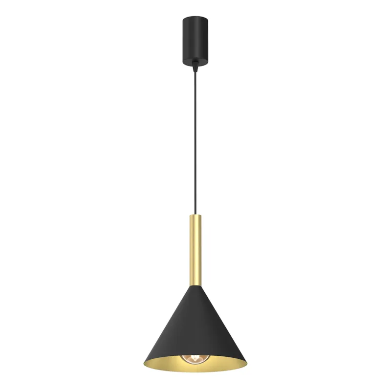 Lampa wisząca Peru MLP0977 czarny E27 - Milagro Popularny