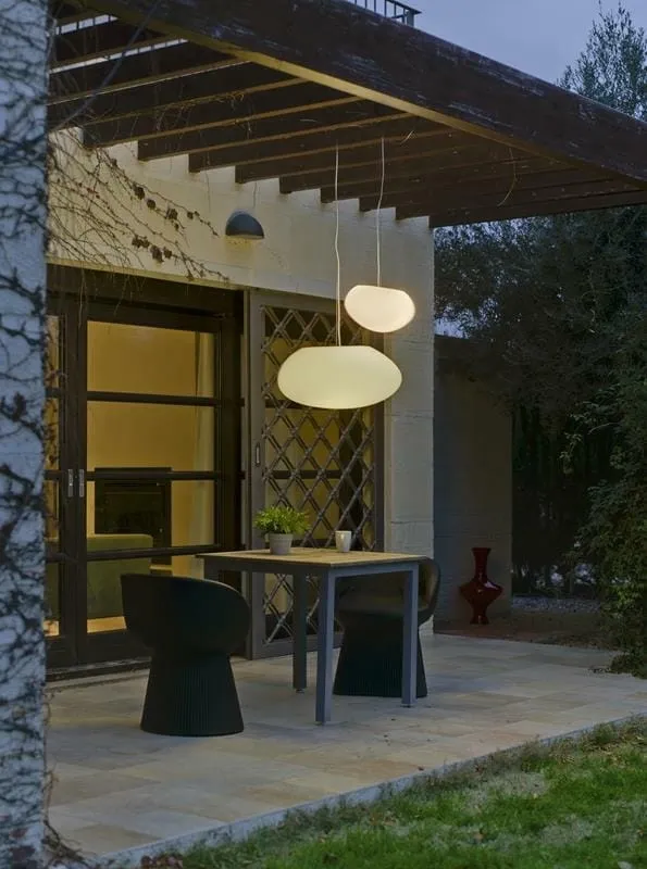 Lampa wisząca PETRA 60 HANG biała – New Garden Bezpieczna płatność
