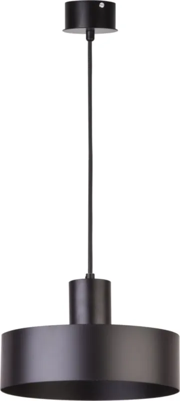 Lampa wisząca RIF 1xE27 M czarna 30896 Sigma Zniżka