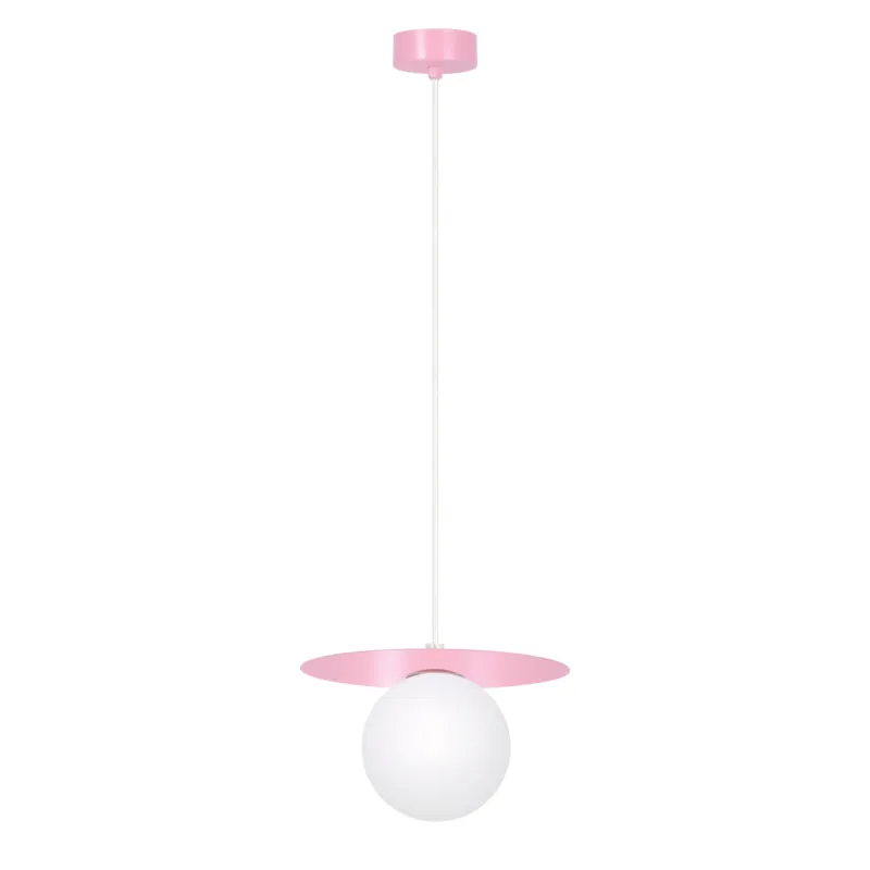 Obniżka ceny Lampa wisząca ROBIN K-5440 Różowy, biały 1 źr., G9, 10W LED - Kaja