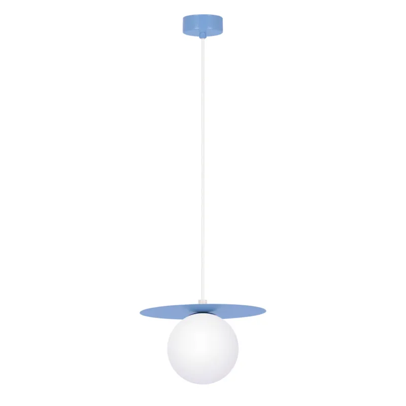 Oferta limitowana Lampa wisząca ROBIN K-5445 Niebieski, biały 1 źr., G9, 10W LED - Kaja