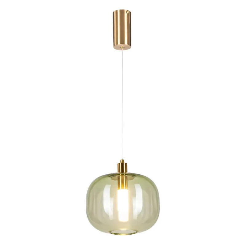 Lampa wisząca Polar 19 cm 6W oliwkowa złota Altavola Design Zamów teraz