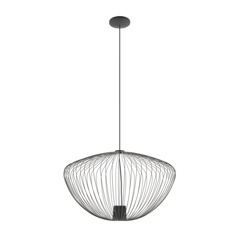 Lampa wisząca Pumpkin L jedwabisty grafit 1 pkt GU10 R50 - Nowodvorski Promocja