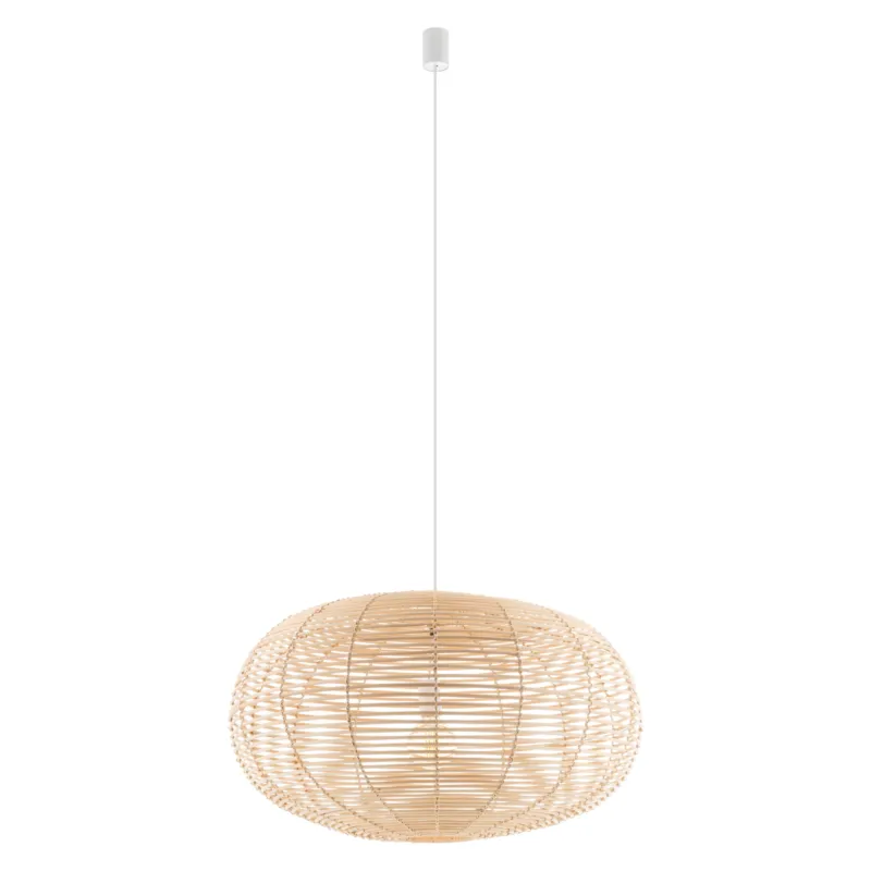 Zamów dziś Lampa wisząca RATTAN L 1xE27 naturalne drewno 11155 Nowodvorski