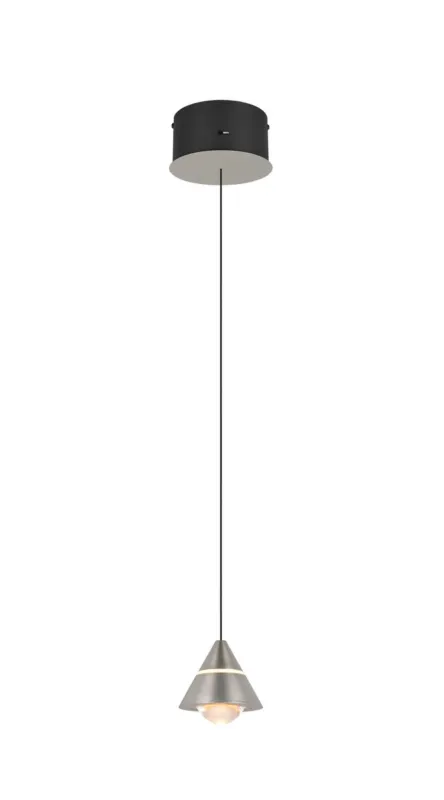Lampa wisząca Romeo srebrny i odcienie srebra LED zintegrowany 337010107 - Trio Sprawdź teraz