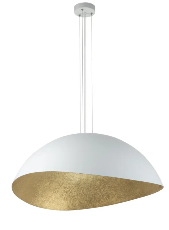 Lampa wisząca Solaris M Zwis / Biały E27 - Sigma Okazja