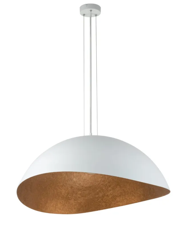 Lampa wisząca Solaris XL Zwis /miedziany Biały E27 - Sigma Dodaj do koszyka