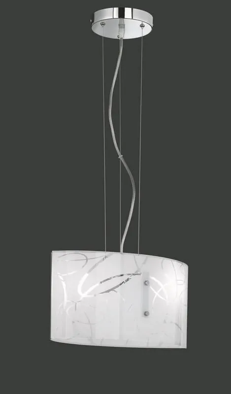 Wybór klientów Lampa wisząca Spirelli biały E27 304400201 - Trio