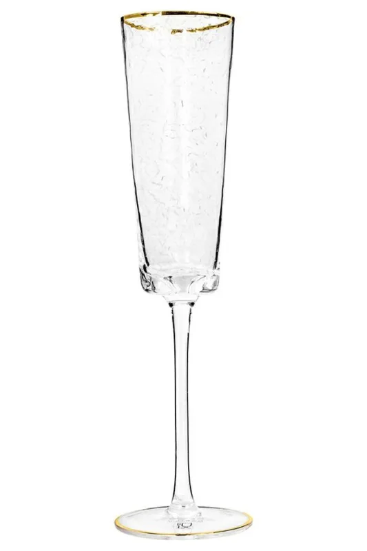 Akcesorium KARE kieliszek do szampana HOMMAGE 165ml transparentny – Kare Design Popularny