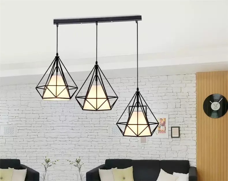 Nordic Diament Czarny Biały Klosz 60W - DomenoLED Wybór klientów