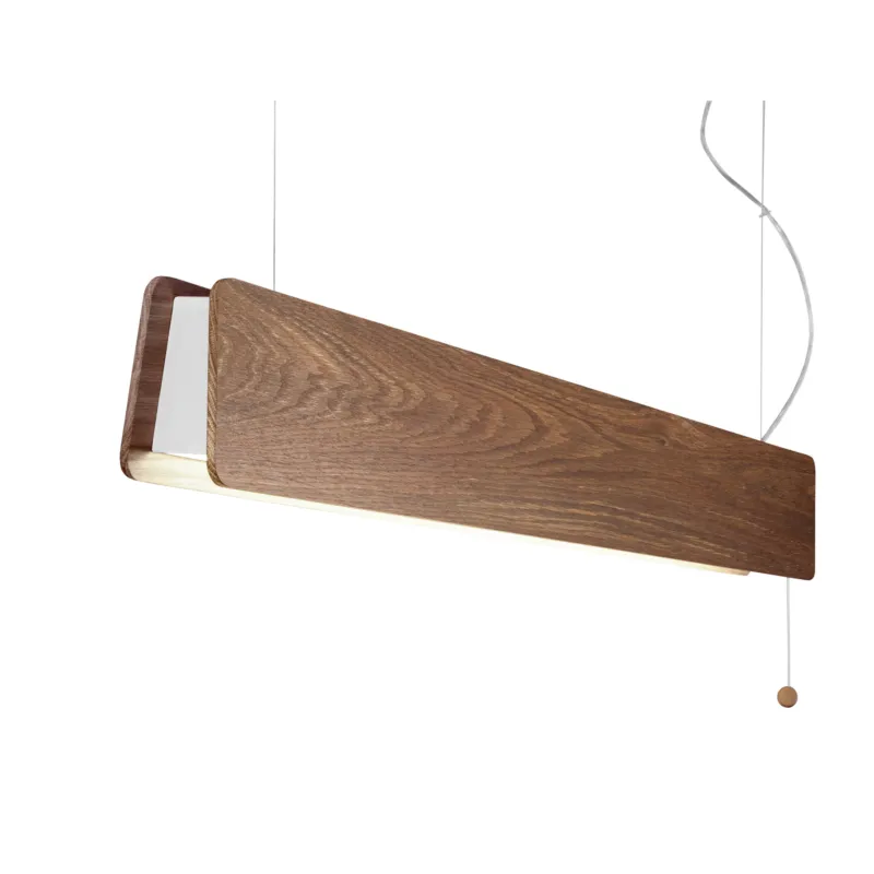 Oferta limitowana Oprawa szynowa LED Oslo 90 palony dąb 1 pkt LED TUBE T8 - Nowodvorski