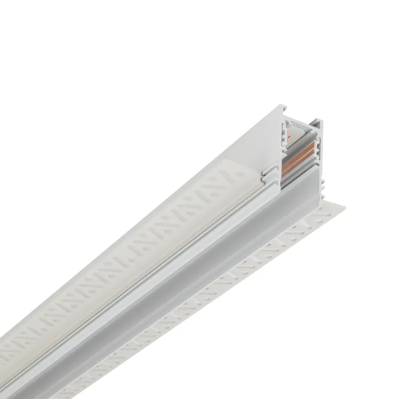 Tani Szyna 1-obwodowy podtynkowy szynoprzewód niskonapięciowy LVM RECESSED TRACK 1M biała 11624 Nowodvorski