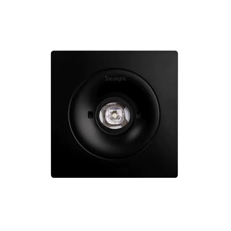 Bezpieczne zakupy Oprawa Sieciowo-Awaryjna Podtynkowa Starlet Spot Quad Sq 250 M 1H Mt Ip20 [Blk] / 84721