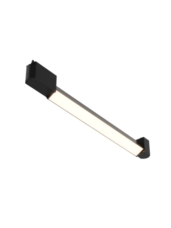 Zamów teraz Liniowy reflektor panel 110° na szynoprzewód 1F Maytoni - LED 3000K 1540lm 24W - czarny Basis Rot 51 cm