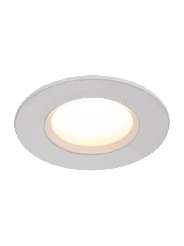Białe oczko łazienkowe Dorado LED 2700K - odporne na wodę z IP65, ściemnialne Ostatnia szansa
