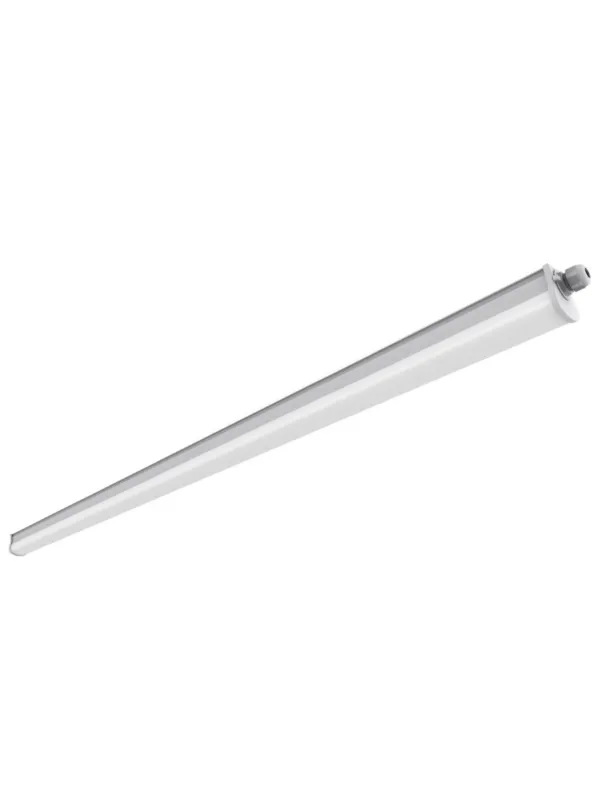 Oferta limitowana Mocna i niedroga podłużna lampa sufitowa do garażu LED Westport 115cm, 39W, 4400lm