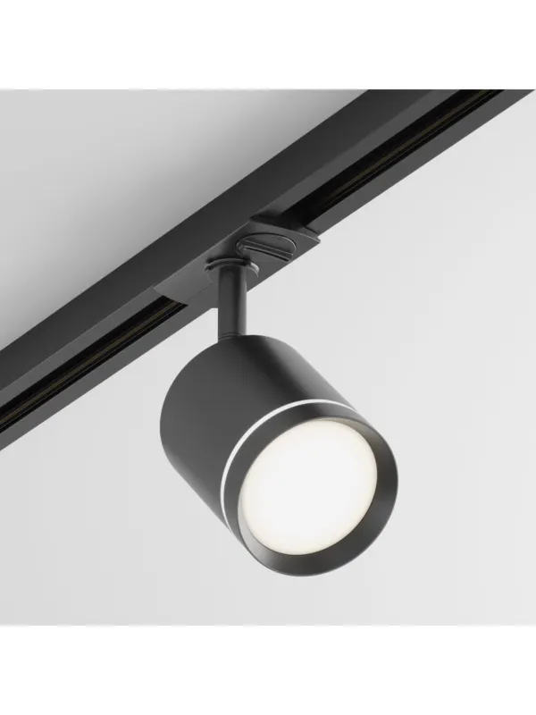 Najlepsza cena Mały reflektor szerokokątny (120°) na szynoprzewód 1F Maytoni - Orlo LED 3000K 200lm 5W - czarny