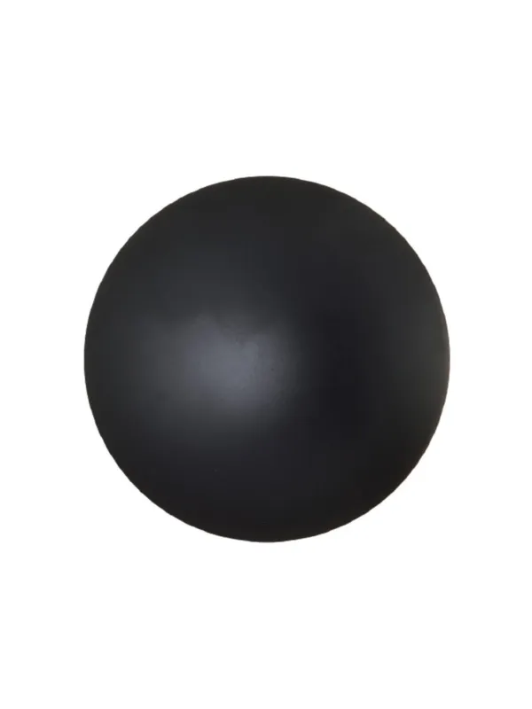 Wyjątkowa oferta Czarna okrągła lampa ścienna Platillo 26 cm LED 18W kinkiet metalowy dysk talerz z regulowaną barwą światła CCT