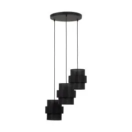Wyprzedaż TK LIGHTING 5981 CALISTO BLACK LAMPA WISZĄCA 3 KOŁO