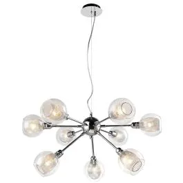 Lampa wisząca Dixi 9 40W E14 Chrom 39-65018 Candellux Ostatnie sztuki