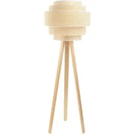 Dostępne od ręki Lampa stojąca BOHO V rattan naturalny BPS KONCEPT