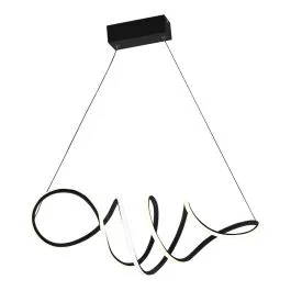 Darmowy zwrot LAMPA WISZĄCA LOCA BLACK 56W LED