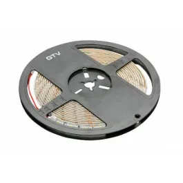 Łatwy zwrot TASMA LED 12V DC CIEPLY BIALY 300XSMD5630 80W IP20 SZER.10MM DL.5M LD-5630-300-20-CB FLASH GTV