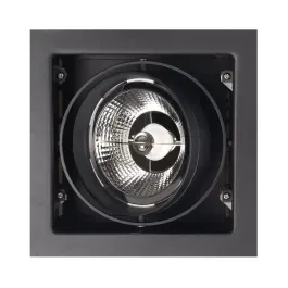 MAXLIGHT H0048 OPRAWA WPUSTOWA MATRIX I CZARNA AR111 GU10 230V Ograniczona ilość