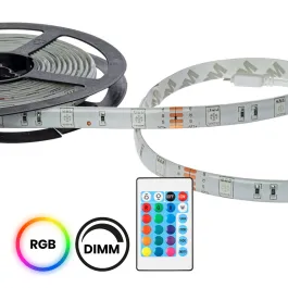 ZESTAW LED RGB 5M IP65 STEROWNIK + PILOT Wybór klientów