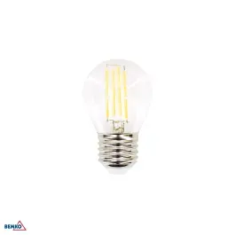 Żarówka Bemko LED Filament E27 G45 6W 750lm 4000K Ekspresowa dostawa