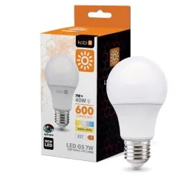Żarówka LED KOBI E27 7W 3000K 600LM KALGSE277C2CB Niska cena