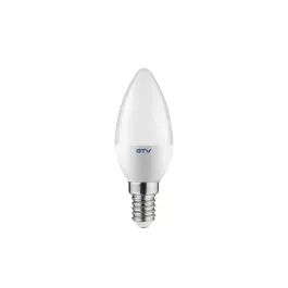 Ostatnia szansa Żarówka LED E14 230V/6W 470lm 4000K GTV Świeca C30 160ST LD-SMNGC30B-60