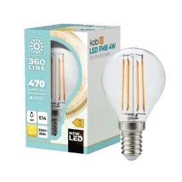 Do wyczerpania zapasów Żarówka LED KOBI E14 4W 3000K 470LM KAFMBE144WCB