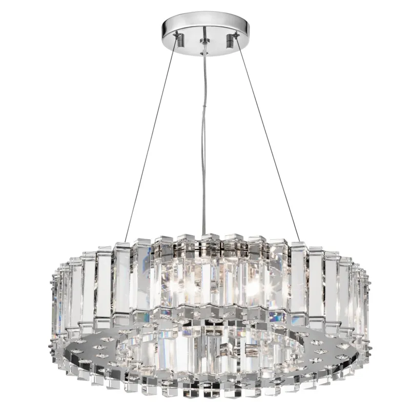 Tylko dziś Kryształowy żyrandol Crystal, Kichler (52 cm, IP 44)