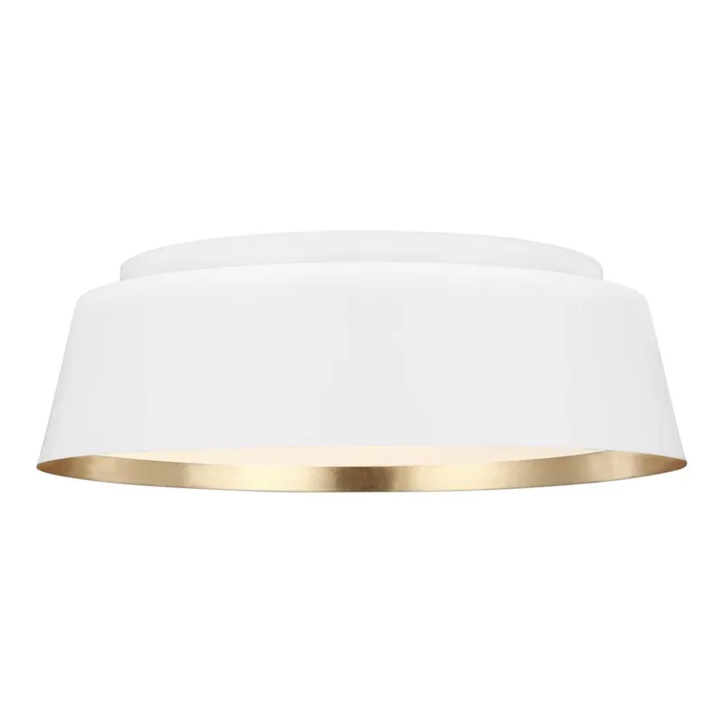 Biała lampa sufitowa dobrze oświetlająca, metalowa do salonu kuchni 3xE14, Feiss (Asher) Oferta czasowa