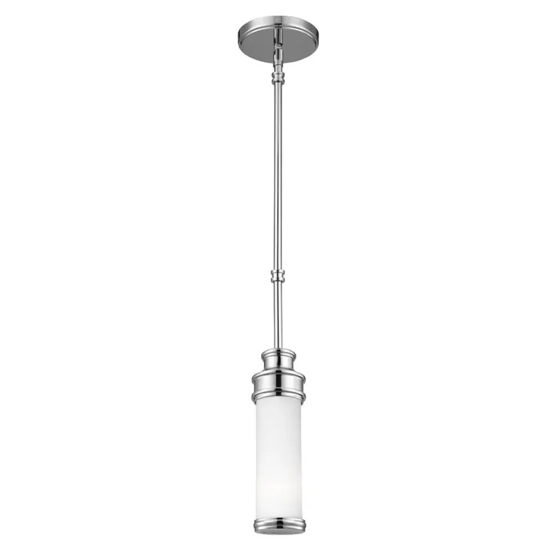 Niska cena Szkło - polerowany chrom, lampa wisząca 74cm, do łazienki (G9 1x4W) Feiss (Payne)