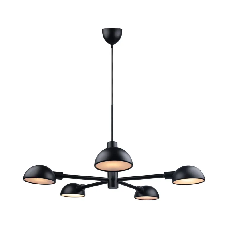 Nomi Czarna lampa wisząca nad okrągły stół Design For The People Zniżka