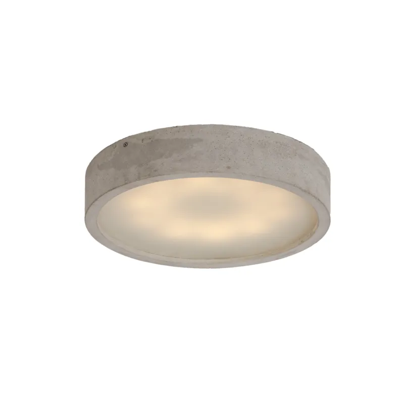 Obniżka ceny Sufitowa lampa betonowa LED - plafoniera 36cm (18W lub 24W) do salonu kuchni (Plan 36) Loftlight