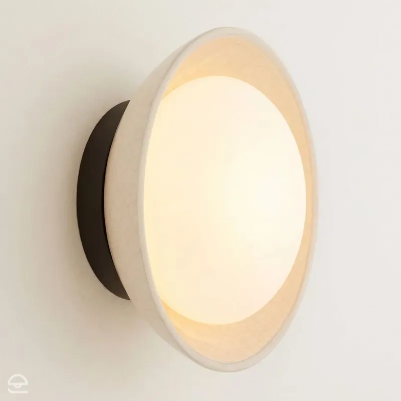 Glaze – kinkiet ceramiczny okrągły, efekt crackle Ostatnia szansa