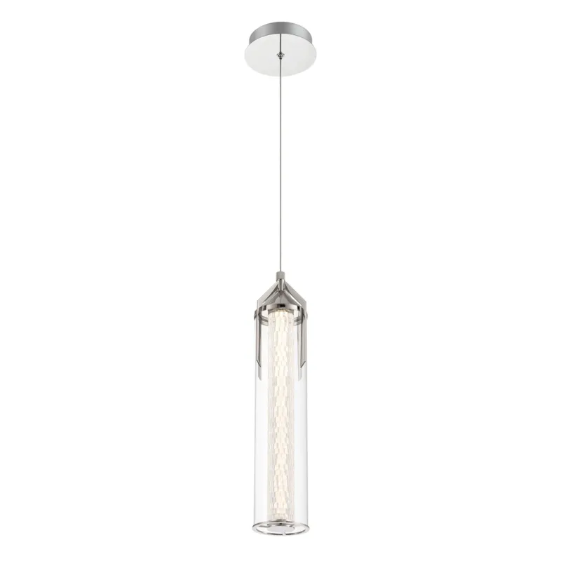 Nowość Lampa wisząca Espada - Polerowany chrom, Eurofase