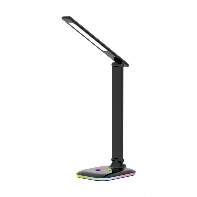 Ekspresowa dostawa US015E Czarna lampka na biurko LED RGB 9W MAGIC SLIM NILSEN
