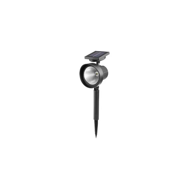Reflektor ogrodowy solarny led czarny 11cm 6500K 3652 LVT Wybór klientów