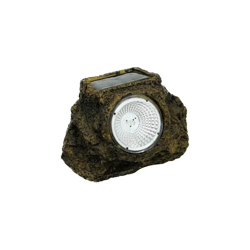 Solarna lampka ogrodowa led kamień 14,5cm 3000K 3171 LVT Ekspresowa dostawa