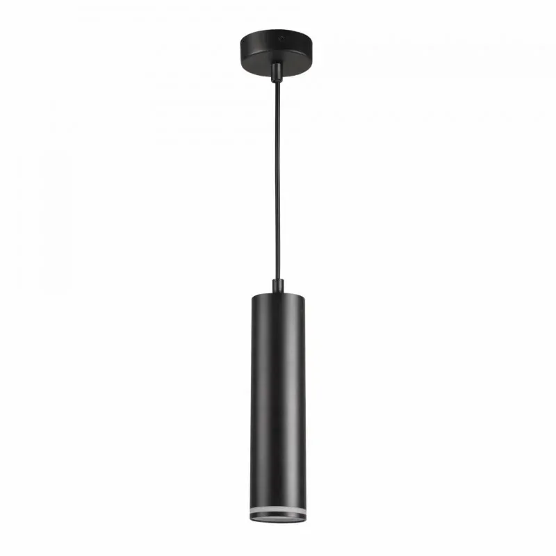 Lampa wisząca sufitowa tuba w kolorze czarnym na żarówkę GU10 PARIS 325617 POLUX-GOLDLUX Szybka wysyłka