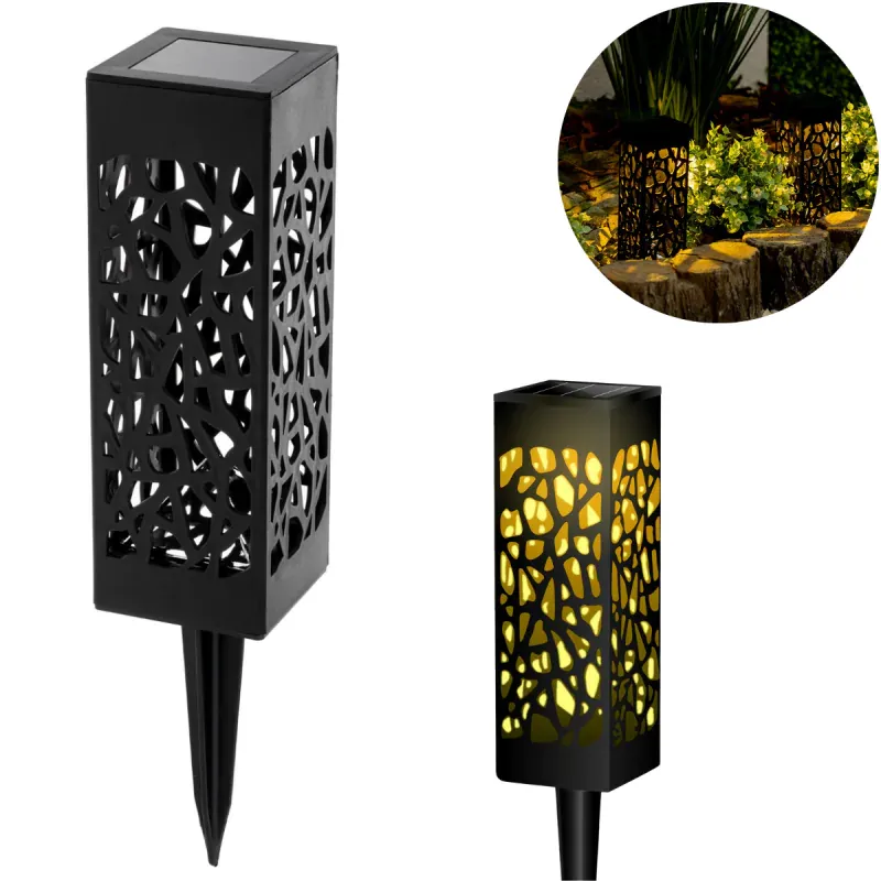 Lampa solarna ogrodowa Wbijana Oświetlenie Solarne Do ogrodu słupek Wysoka jakość