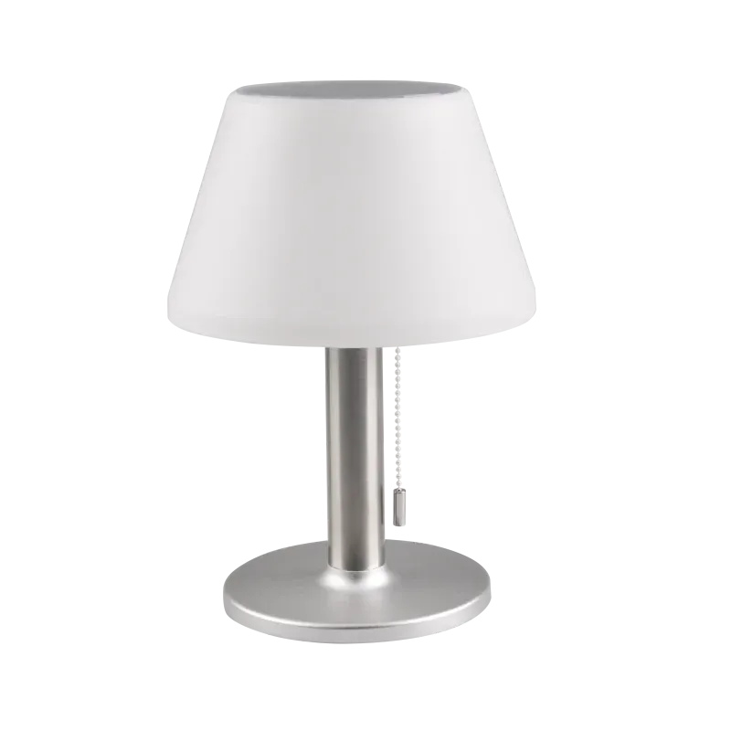 Sprawdź teraz 325457 VIOLA Stołowa lampka solarna z białym kloszem GOLDLUX
