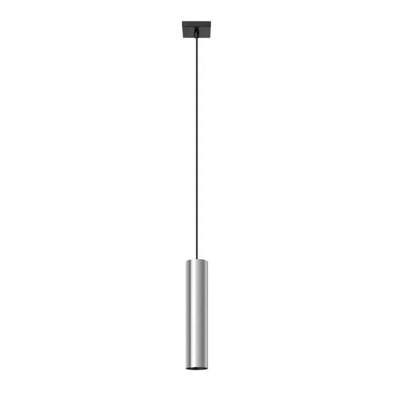 Lampa wisząca chromowana tuba pojedyncza nad wyspę kuchenną GU10 LAGOS 1 SL.1204 SOLLUX Sprawdź teraz