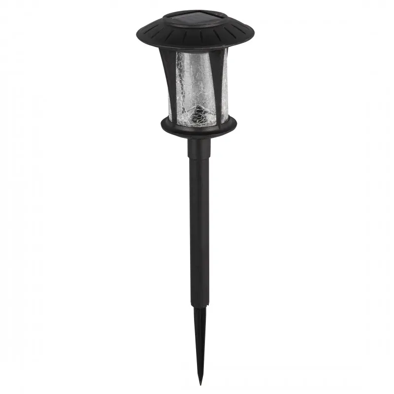 Wysoka jakość 325419 Lampa solarna czarna latarnia BOLTON GOLDLUX